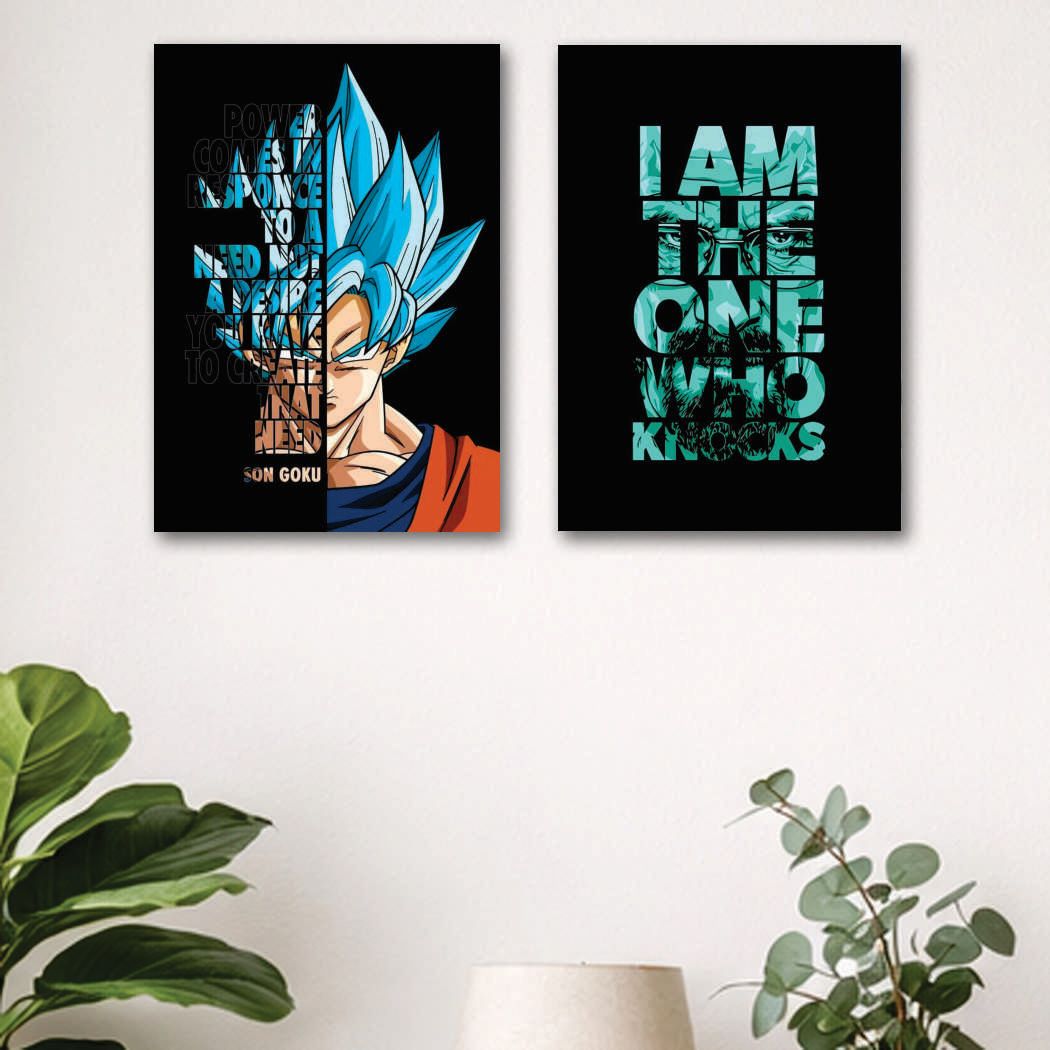 Set of 2 Premium Wall Art Frames