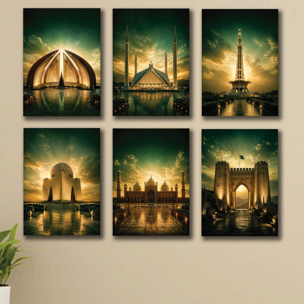 Set of 6 Premium Wall Art Frames