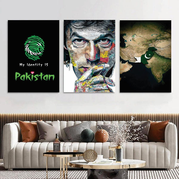 Set of 3 Premium Wall Art Frames