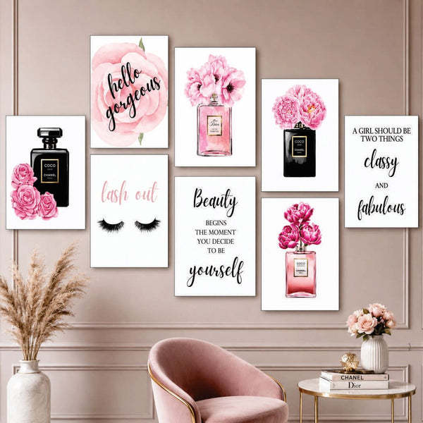 Set of 8 Premium Wall Art Frames
