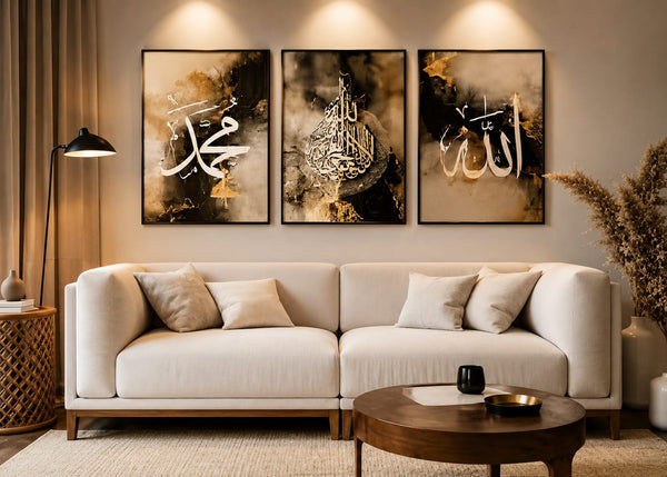 Set of 3 Premium Wall Art Frames