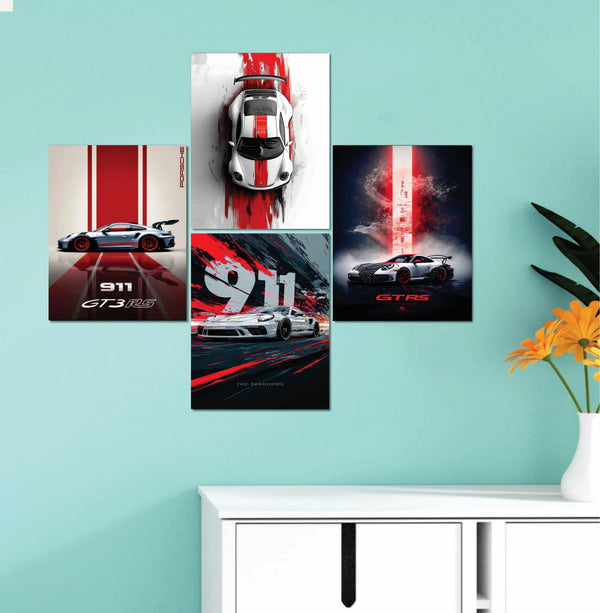 Set of 4 Premium Wall Art Frames